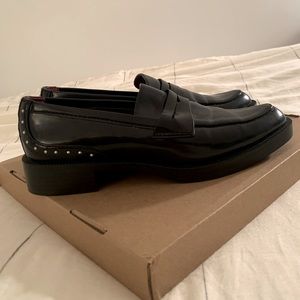 GENTLY USED!! ZARA Studded Loafers!!